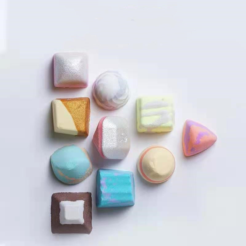 Chocolate Essential Oil Foot Bath Gift Box Foot Bath Essential Oil Ball