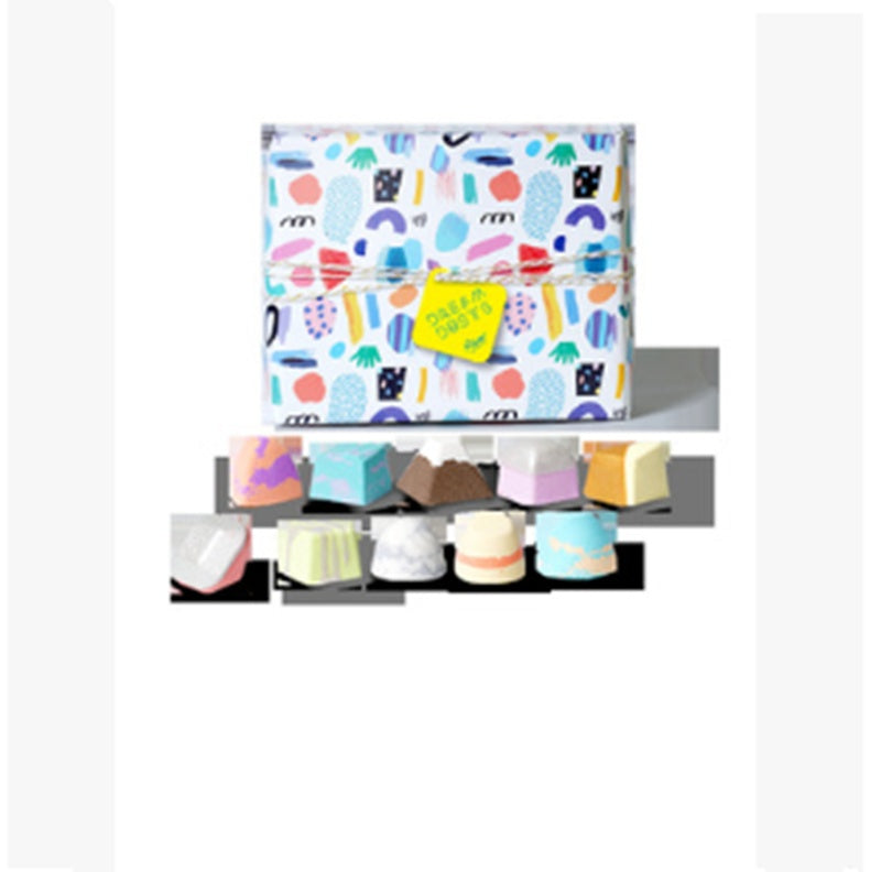 Chocolate Essential Oil Foot Bath Gift Box Foot Bath Essential Oil Ball