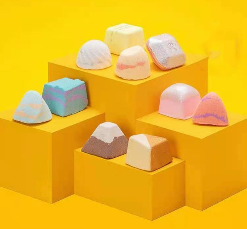 Chocolate Essential Oil Foot Bath Gift Box Foot Bath Essential Oil Ball