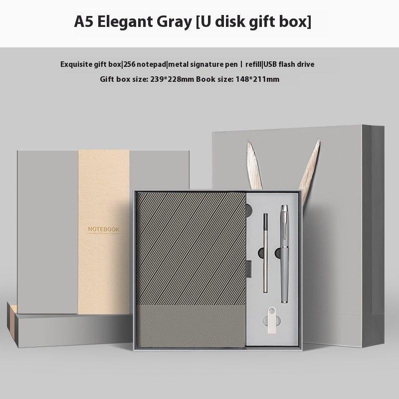 Notebook Gift Box Vacuum Cup Set Business Gift Company Activity High-end Practical Gift